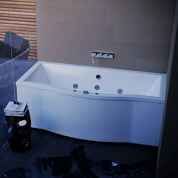 Ванна  Гелиос пустая с фр.экр.