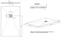 Душевой поддон Allen Brau Priority 140x90 8.31009-AM антрацит Душевой поддон Allen Brau Priority 140x90 8.31009-AM антрацит
