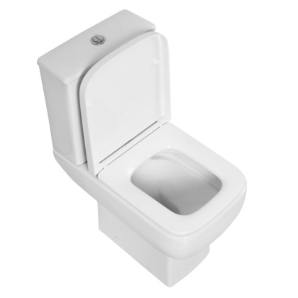 AURORA Чаша унитаза с сиденьем дюропласт soft close, P-trap BB8604CPR/SC