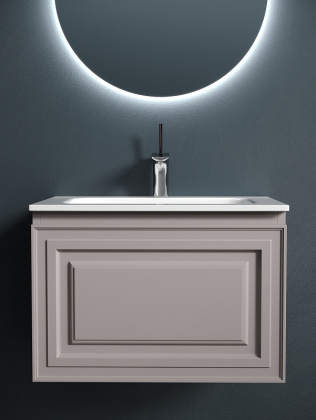 Тумба подвесная SANCOS Very 590х445х406, c одним  ящиком оснащенным доводчиками, Doha Soft , арт.VR60SM Тумба подвесная SANCOS Very 590х445х406, c одним  ящиком оснащенным доводчиками, Doha Soft , арт.VR60SM