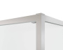 Душевой уголок Tesi VSRW-7TS9090CL, 900*900, хром, стекло прозрачное