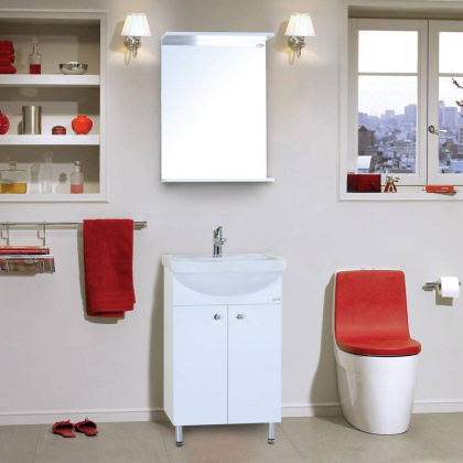 Зеркало Onika Крит 52 белое