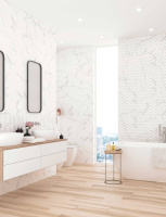 Плитка Mosaic белый 25х40