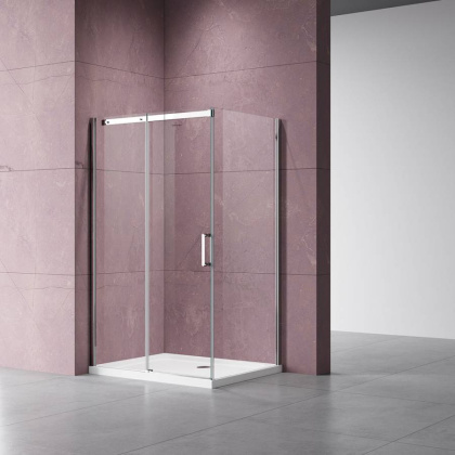 Душевой уголок Dice VSR-4D8012CL, 1200*800, хром, стекло прозрачное Душевой уголок Dice VSR-4D8012CL, 1200*800, хром, стекло прозрачное