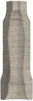 Угол внутренний Тровазо серый светлый матовый 8x2,4x1,3