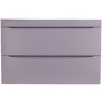 Тумба подвесная Creto Oro 80 см 24-HN80-GR серый люкс Тумба подвесная Creto Oro 80 см 24-HN80-GR серый люкс