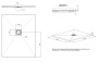 Душевой поддон Allen Brau Priority 100x80 8.31003-21 белый камень Душевой поддон Allen Brau Priority 100x80 8.31003-21 белый камень