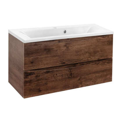 База под раковину Mia 900 подвесная, 2 выкатных ящика soft close, R.Wood База под раковину Mia 900 подвесная, 2 выкатных ящика soft close, R.Wood