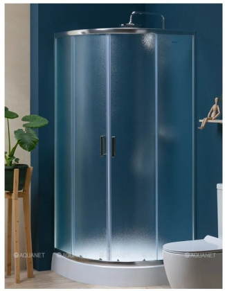 Душевой уголок Aquanet SE-900Q 90x90, узорчатое стекло
