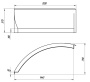 Панель CAVALLA 150х75 R Панель CAVALLA 150х75 R