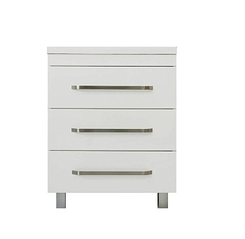 Тумба напольная под умывальник Monaсo 700х480 3 ящика (ШхГхВ) 698х476х860