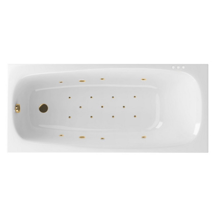 Ванна EXCELLENT Layla 170x75 "RELAX" (золото) Ванна EXCELLENT Layla 170x75 "RELAX" (золото)