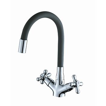 Смеситель для кухни OneLife P03-007cr полимерный Смеситель для кухни OneLife P03-007cr полимерный
