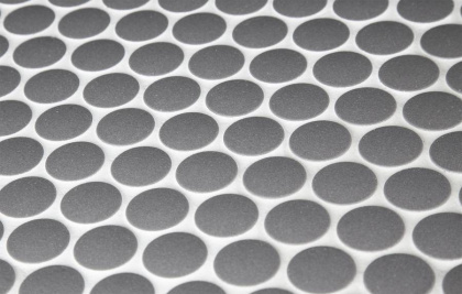 Противоскользящая мозаика, Penny Round Dark Grey Antislip, Non-Slip Противоскользящая мозаика, Penny Round Dark Grey Antislip, Non-Slip