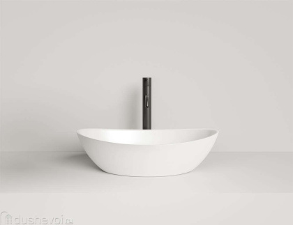 Раковина Salini CALLISTA 103 1101203SMRH S-Stone покраска по RAL снаружи, накладная, матовая