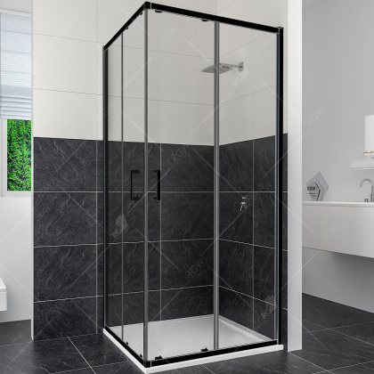 Душевой уголок RGW Classic CL-34B 100х100 32093400-14 профиль Черный стекло прозрачное Душевой уголок RGW Classic CL-34B 100х100 32093400-14 профиль Черный стекло прозрачное