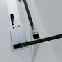 Душевой уголок Soft 2 VSR-3SO28010CL, 1000*800, хром, стекло прозрачное