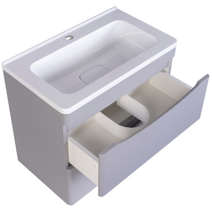 Тумба подвесная Creto Oro 60 см 24-HN60-GR серый люкс