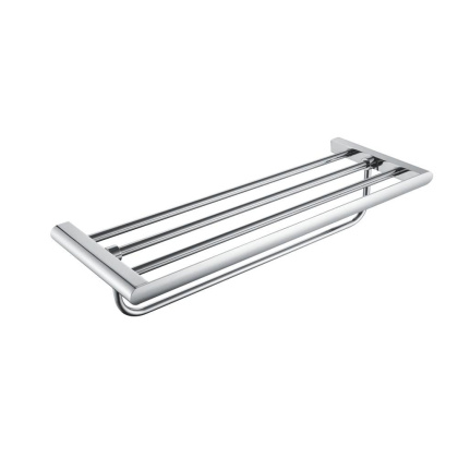 Полка для полотенца металлическая, RG1708 Rose, Хром