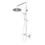 DX218091000 Option, душевая система с ТМС Для душа: верхний душ 230мм, ручной душ 120мм, 1 режим, шт