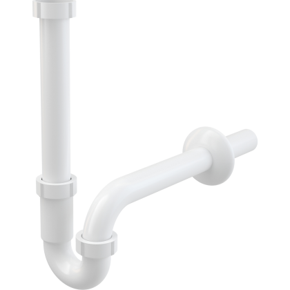 Сифон трубчатый с накидной гайкой 5/4"