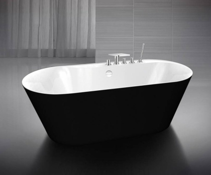 CASCADO-F-BVD5-01 Смеситель на борт ванны с ручным выдвижным душем CASCADO-F-BVD5-01 Смеситель на борт ванны с ручным выдвижным душем