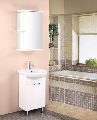 Тумба Onika Канны 50 напольная, белая (ум. Канны 50)