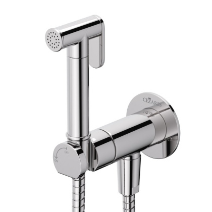 LEAF-DIF-ST Гигиенический душ со смесителем Исполнение: Satinox 