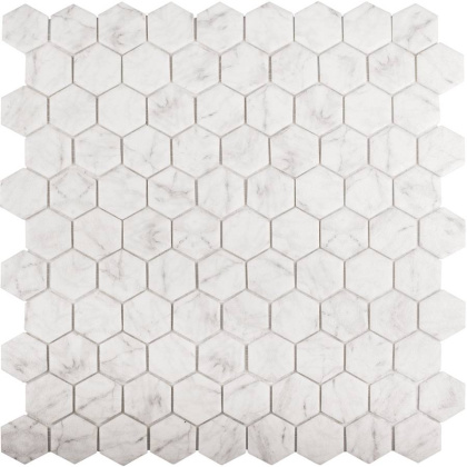 Стеклянная мозаика, MARBLES 4300, Hexagon Стеклянная мозаика, MARBLES 4300, Hexagon