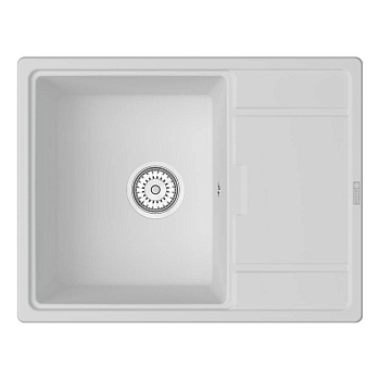 Мойка кухонная Point Стил 65 PN3009W, белый