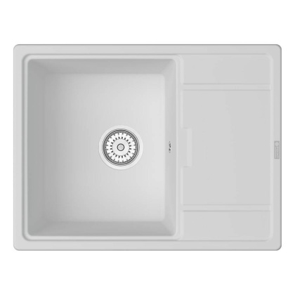 Мойка кухонная Point Стил 65 PN3009W, белый