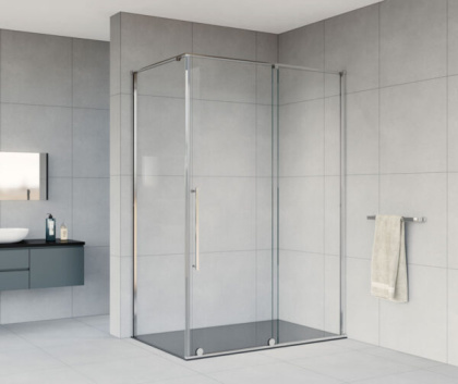 Душевой уголок Arno VSR-1A1012CL, 1200*1000, хром, стекло прозрачное