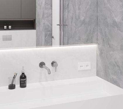 Regnum Grigio Керамогранит серый CR6060G0401R 59,5х59,5 матовый
