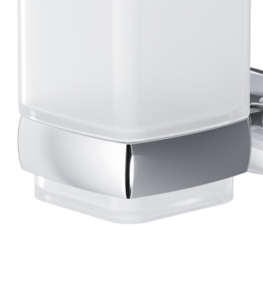 A9034300 Gem, Стеклянный стакан с настенным держателем