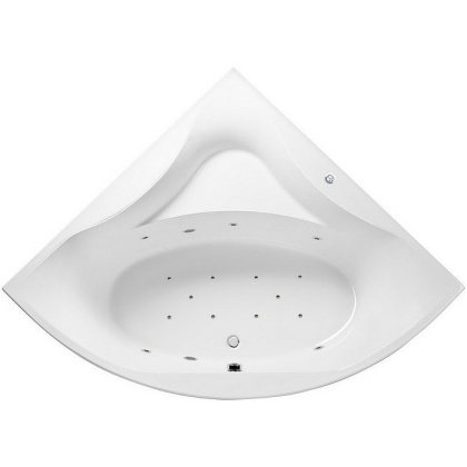 Ванна EXCELLENT Glamour 150x150 "RELAX" (хром) Ванна EXCELLENT Glamour 150x150 "RELAX" (хром)