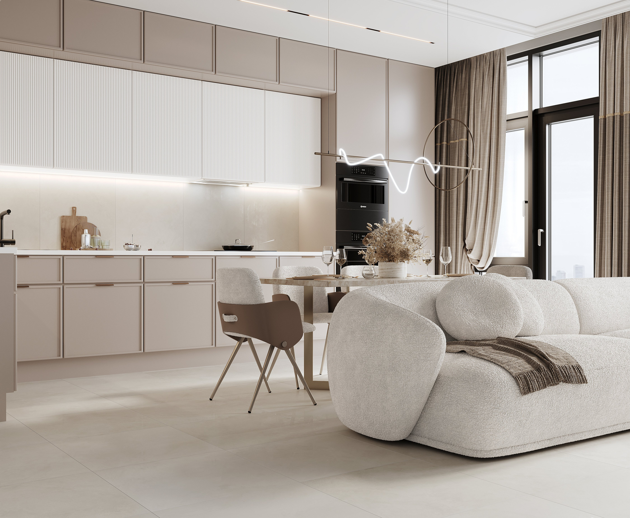 Керамогранит  K8 Evolution blanco  (60смх60смх9мм) (5шт_1,8м2), м2