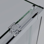 Душевой уголок Soft 2 VSR-3SO28010CL, 1000*800, хром, стекло прозрачное