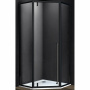 Душевой уголок Penta VSP-3P900CLB, 900*900, черный, стекло прозрачное Душевой уголок Penta VSP-3P900CLB, 900*900, черный, стекло прозрачное