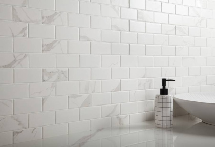 Керамическая мозаика, Brick Carrara Matt 45х95, Brick & Metro Керамическая мозаика, Brick Carrara Matt 45х95, Brick & Metro