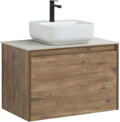 Тумба под раковину Aquanet Nova Lite 75 дуб рустикальный (1 ящик) Тумба под раковину Aquanet Nova Lite 75 дуб рустикальный (1 ящик)
