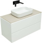 Тумба под раковину Allen Brau Infinity 100 1.21003.WM белый матовый