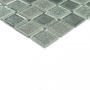 Мозаика стеклянная Shine Silver (чип 4*25*25) 300*300(22шт.-1.98м2), м2