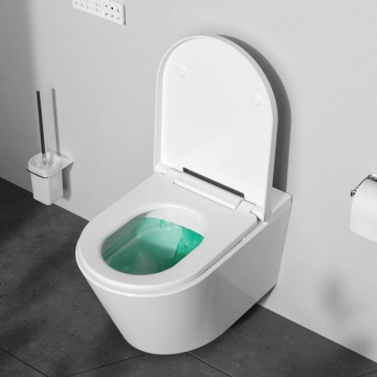 CCC501700SC Inspire подвесной унитаз с интегрированным электронным биде