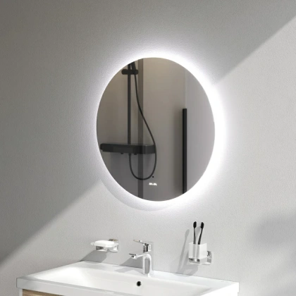 Зеркало с подсветкой в ванную круглое 60 AM.PM X-Joy M85MOX40601S сенсорное