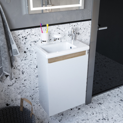 Комплект подвесной X-Joy,  58х42,5х24,8 см, белый, BK85FG