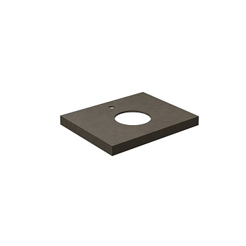 Столешница из керамогранита Про Чементо 60x48, коричневая матовая, CN60.DD507020R Столешница из керамогранита Про Чементо 60x48, коричневая матовая, CN60.DD507020R