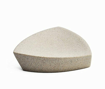 Мыльница Ohre, 12,2х3х12,2 см, бежевая, K-37729