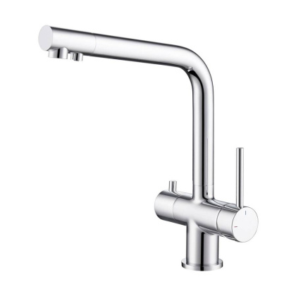 Смеситель Timo Saona 2396/00F для кухни с подключением фильтра, хром