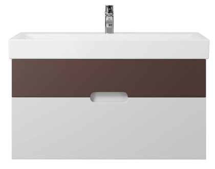 Тумба под раковину Creto Malibu Chocolate Soft 100 Тумба под раковину Creto Malibu Chocolate Soft 100
