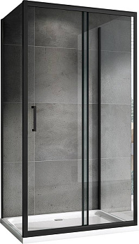 Душевой уголок ABBER Schwarzer Diamant AG30180B-S100B-S100B Душевой уголок ABBER Schwarzer Diamant AG30180B-S100B-S100B